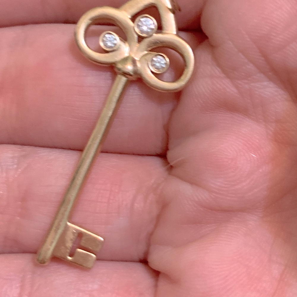 COPY - Authentic Tiffany & Co Fleur de Lis Key